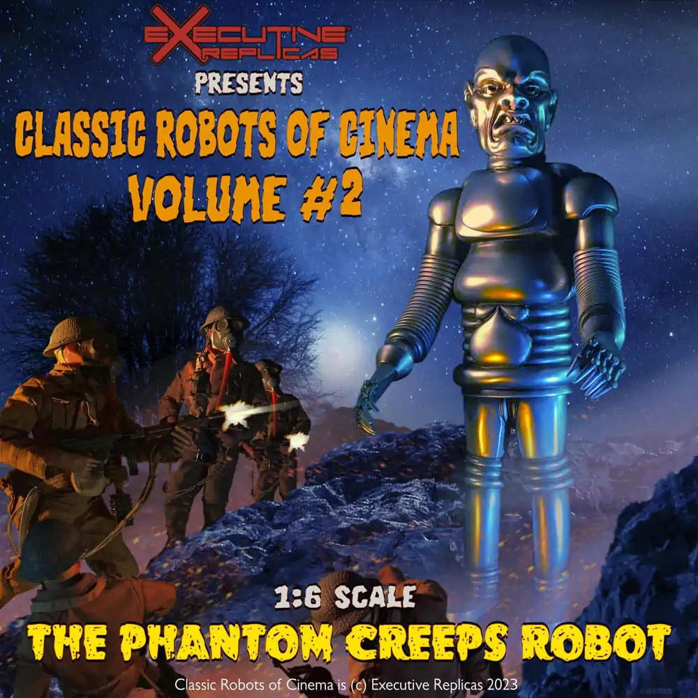 Classic Robots of Cinema 1/6 Volume #2: The Phantom Creeps Robot AKA Dr. Zorka's Robot akciófigura 40 cm termékfotó