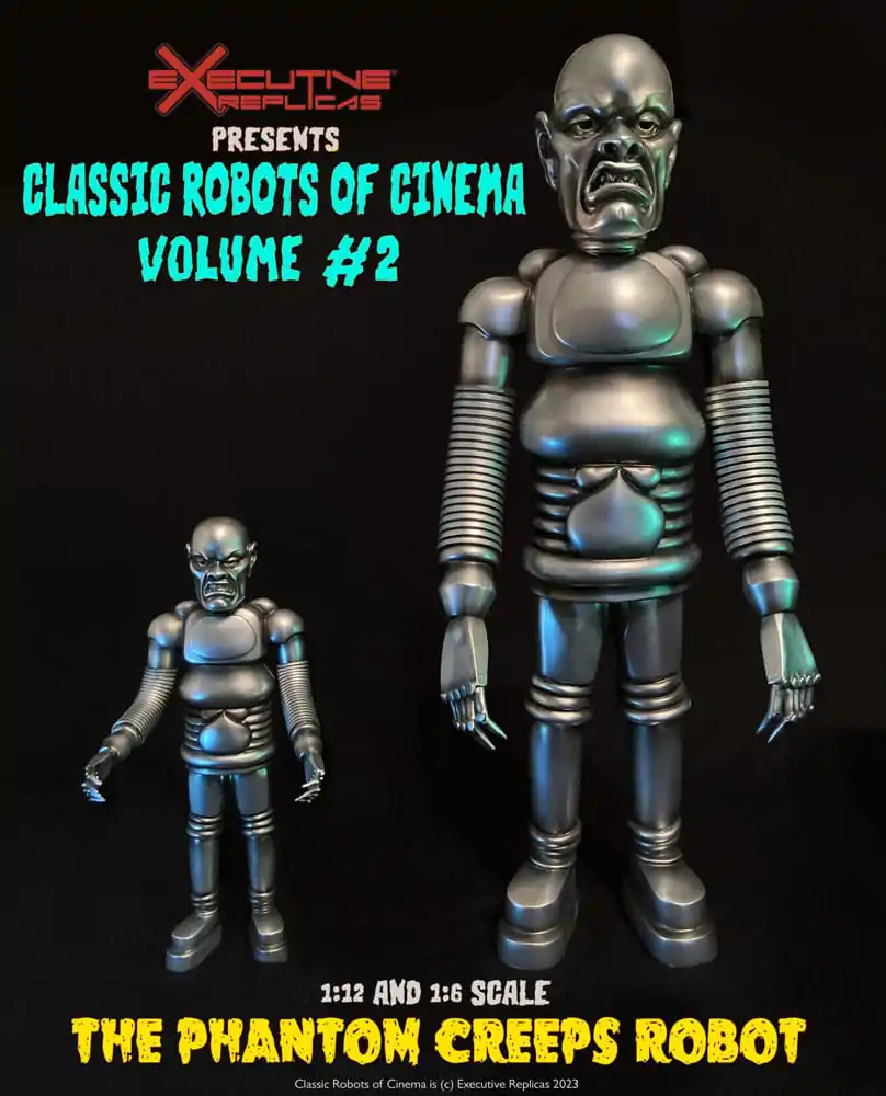 Classic Robots of Cinema 1/6 Volume #2: The Phantom Creeps Robot AKA Dr. Zorka's Robot akciófigura 40 cm termékfotó