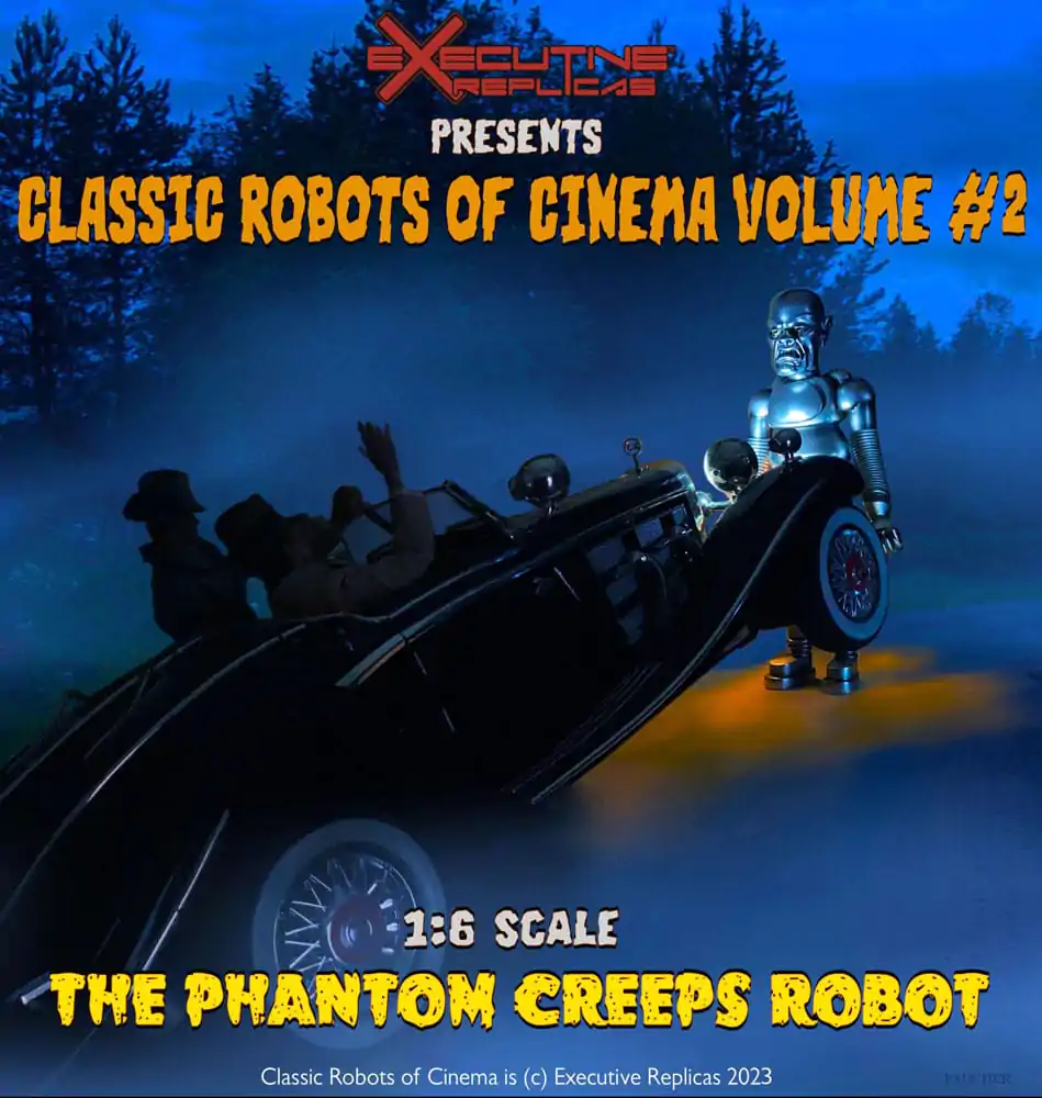 Classic Robots of Cinema 1/6 Volume #2: The Phantom Creeps Robot AKA Dr. Zorka's Robot akciófigura 40 cm termékfotó