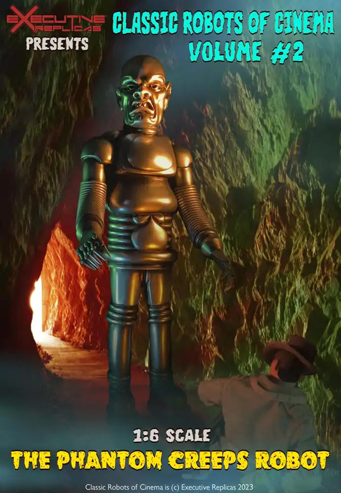 Classic Robots of Cinema 1/6 Volume #2: The Phantom Creeps Robot AKA Dr. Zorka's Robot akciófigura 40 cm termékfotó