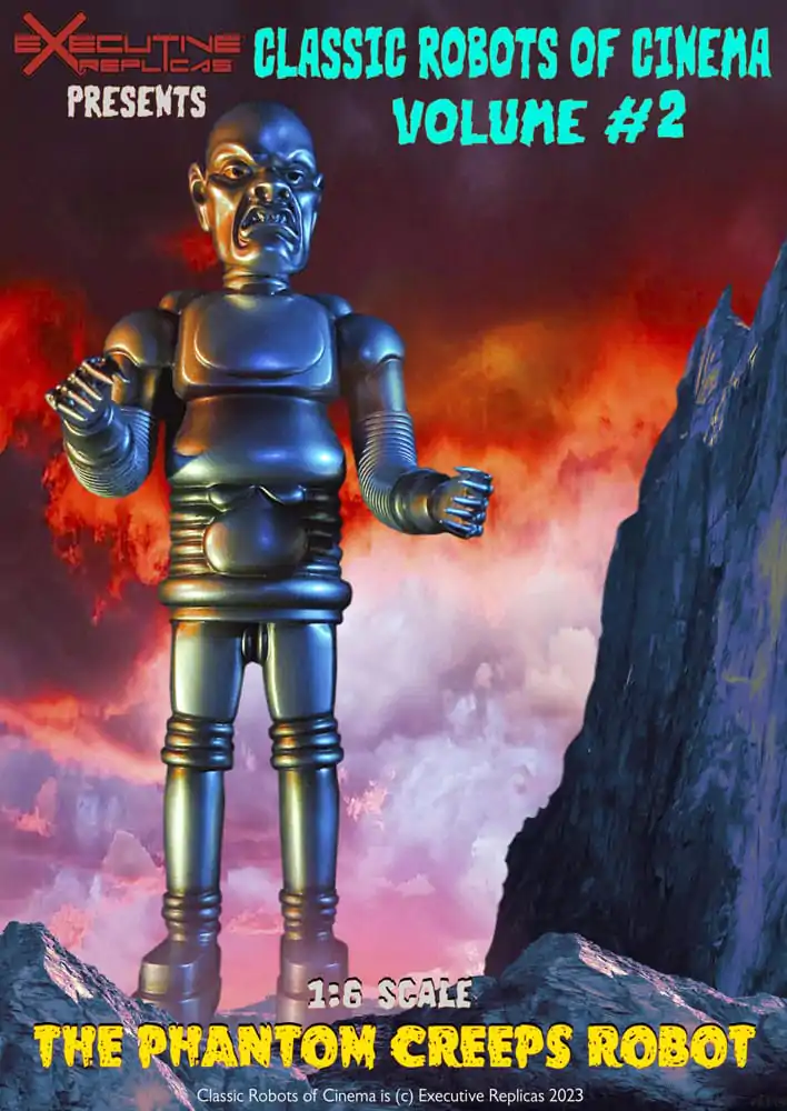 Classic Robots of Cinema 1/6 Volume #2: The Phantom Creeps Robot AKA Dr. Zorka's Robot akciófigura 40 cm termékfotó
