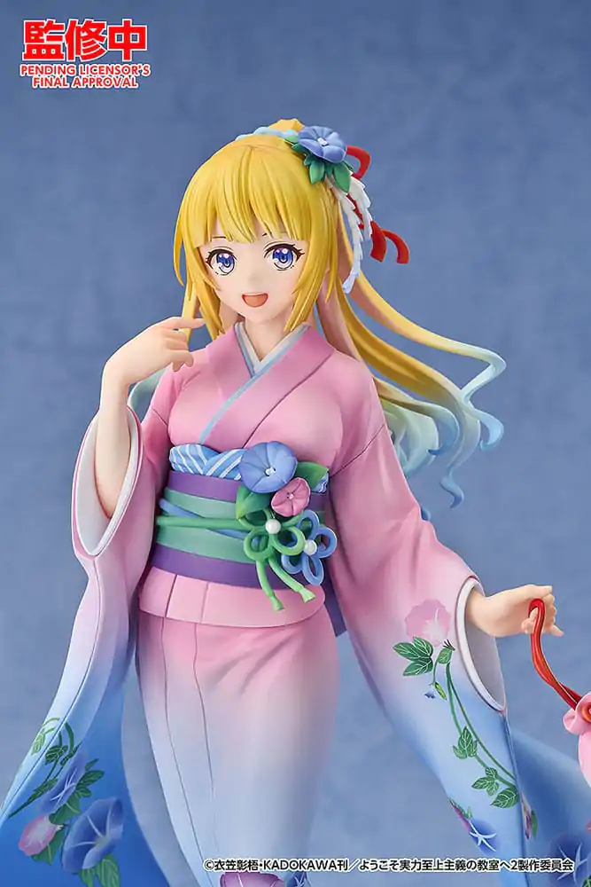 Classroom of the Elite 1/7 Kei Karuizawa: Kimono Ver. PVC szobor figura 22 cm termékfotó