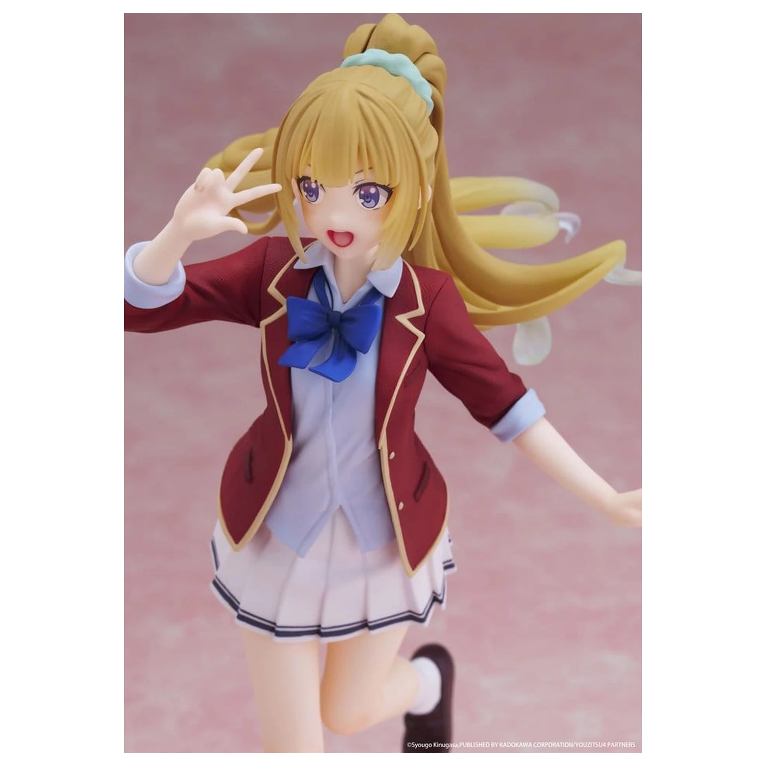 Classroom of the Elite Coreful Kei Karuizawa School Uniform Ver. Reissue PVC szobor figura 18 cm  termékfotó