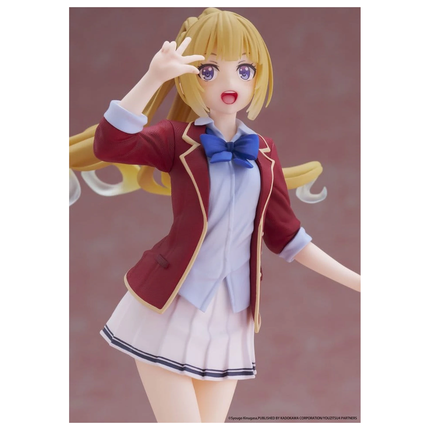 Classroom of the Elite Coreful Kei Karuizawa School Uniform Ver. Reissue PVC szobor figura 18 cm  termékfotó