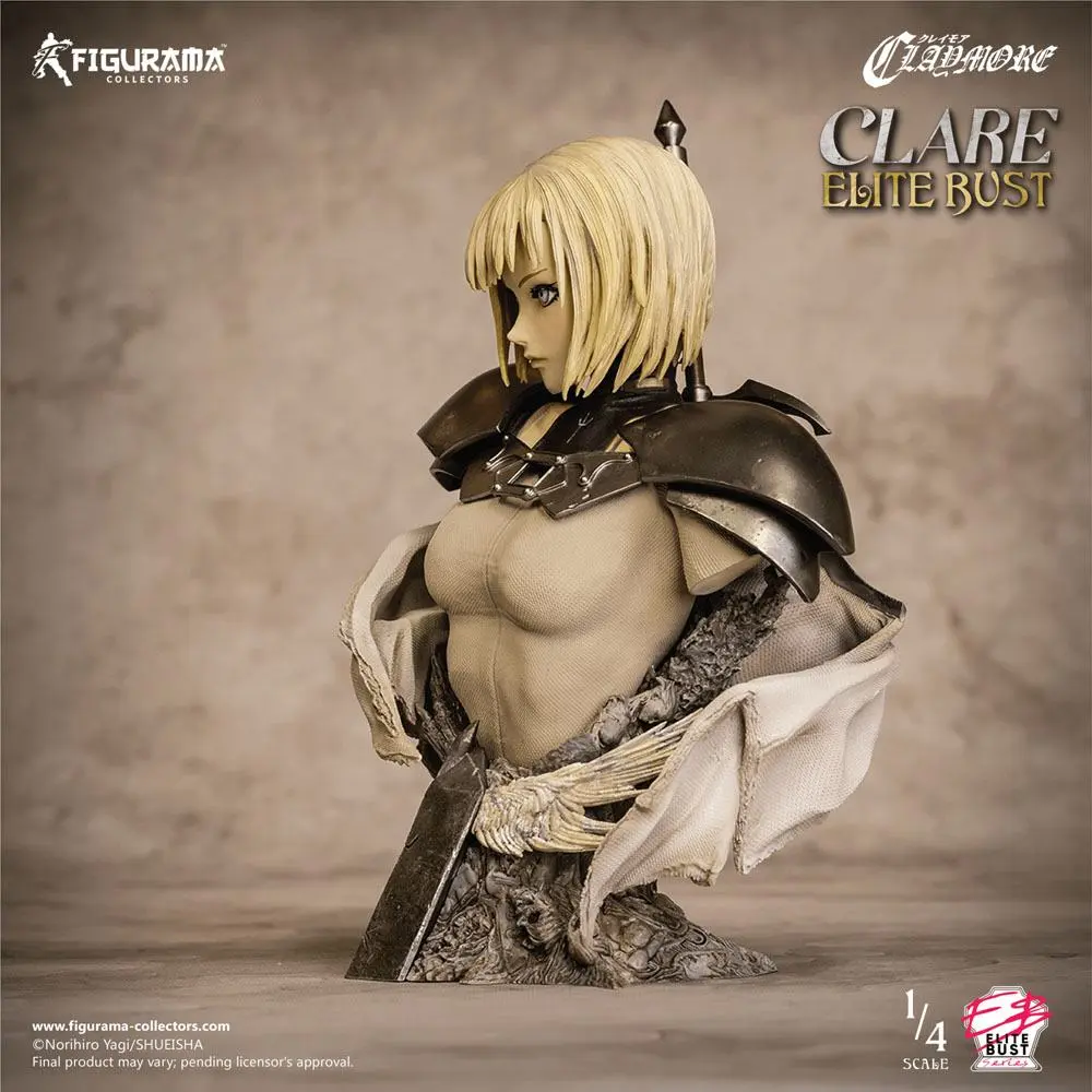 Claymore Elite 1/4 Claire mellszobor figura 23 cm termékfotó