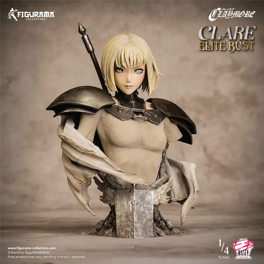 Claymore Elite 1/4 Claire mellszobor figura 23 cm termékfotó