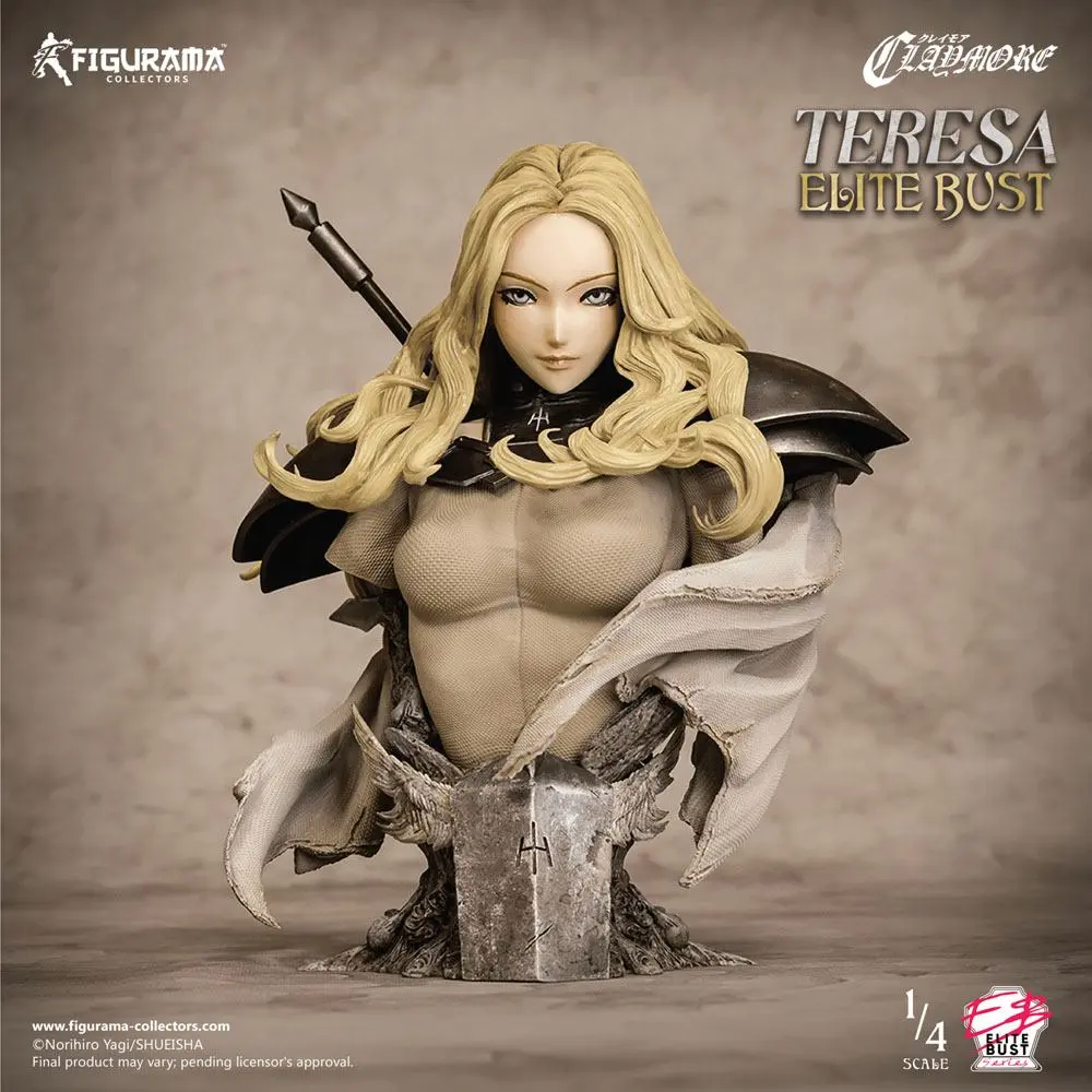 Claymore Elite 1/4 Teresa mellszobor figura 23 cm termékfotó