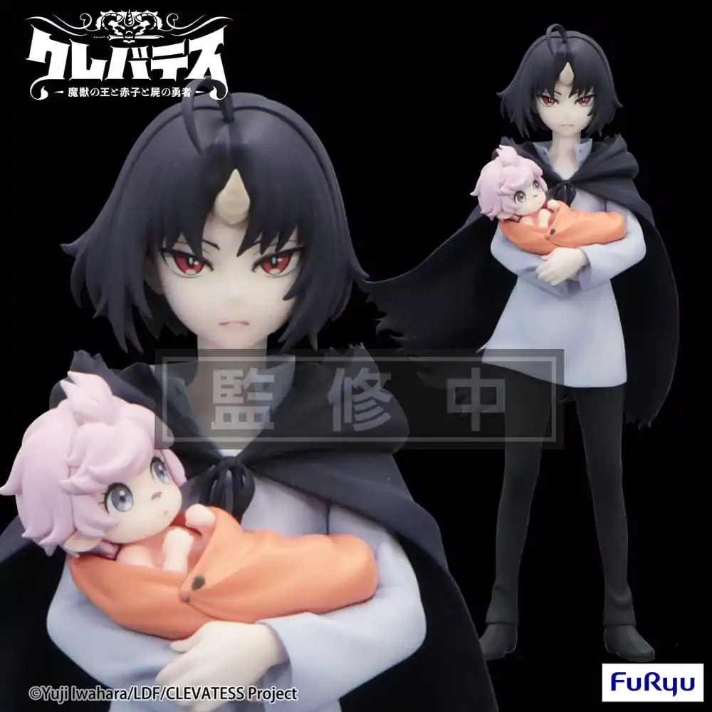 Clevatess Trio-Try-iT Clen &amp; Luna PVC szobor figura 17 cm termékfotó