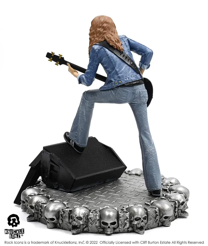 Cliff Burton Rock Iconz Cliff 'Em All szobor figura 22 cm termékfotó