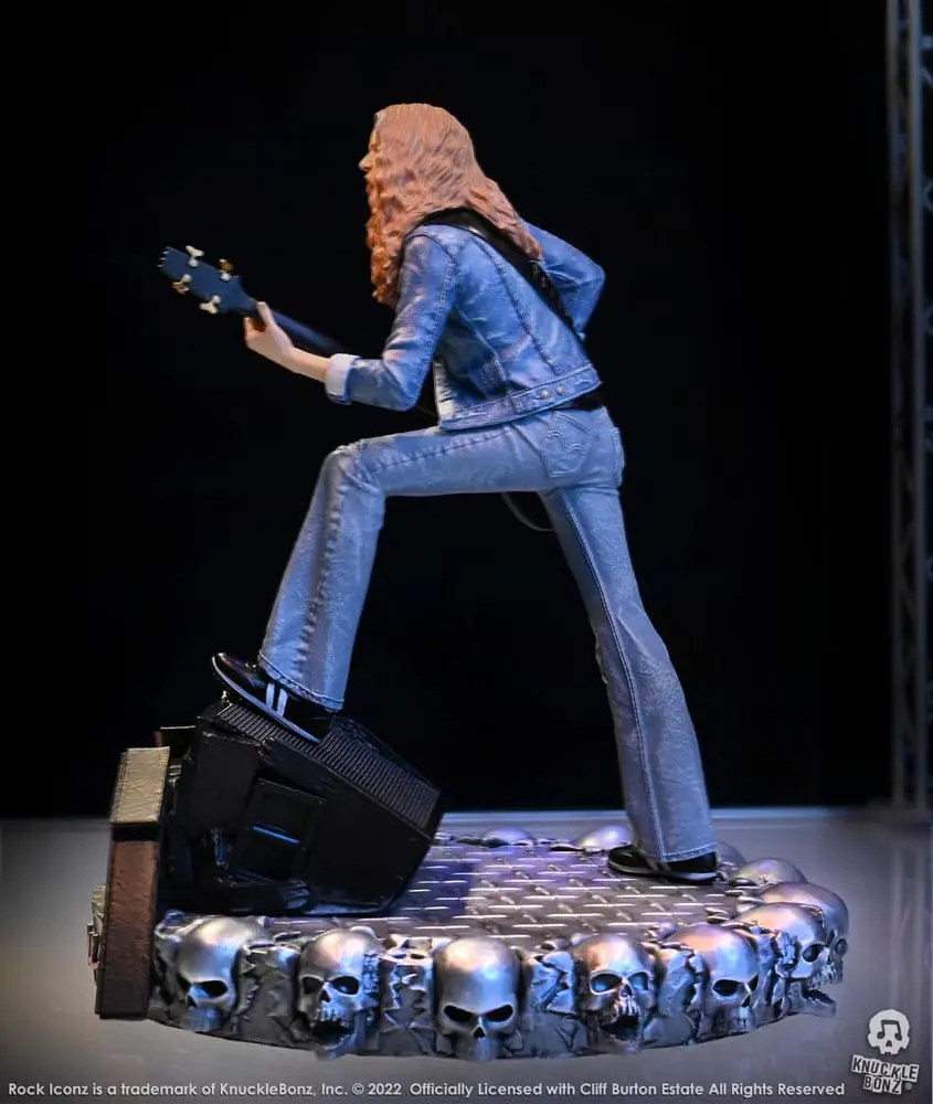Cliff Burton Rock Iconz Cliff 'Em All szobor figura 22 cm termékfotó