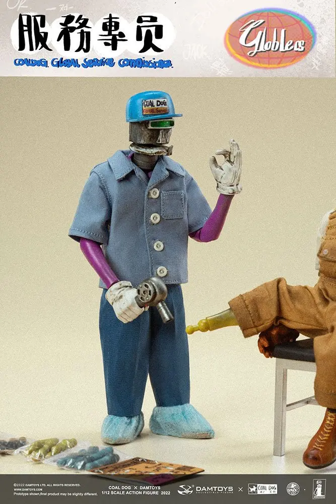 Coal Dog 1/12 Service Commissiner Jack akciófigura 15 cm termékfotó
