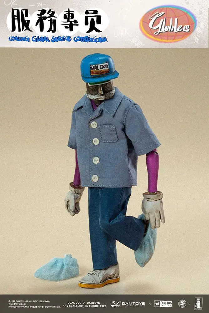 Coal Dog 1/12 Service Commissiner Jack akciófigura 15 cm termékfotó