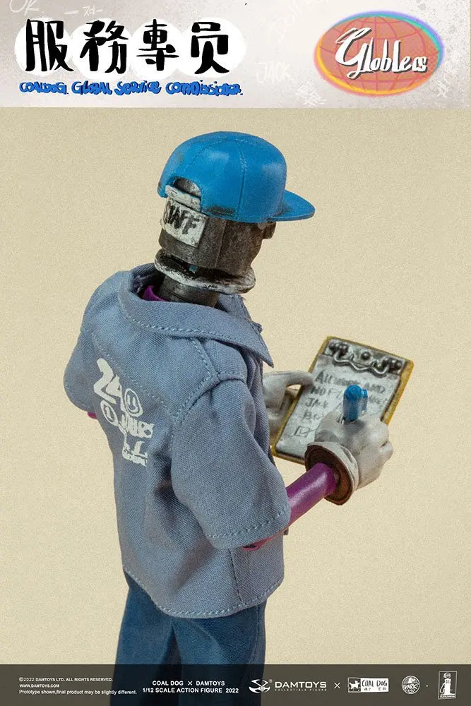 Coal Dog 1/12 Service Commissiner Jack akciófigura 15 cm termékfotó