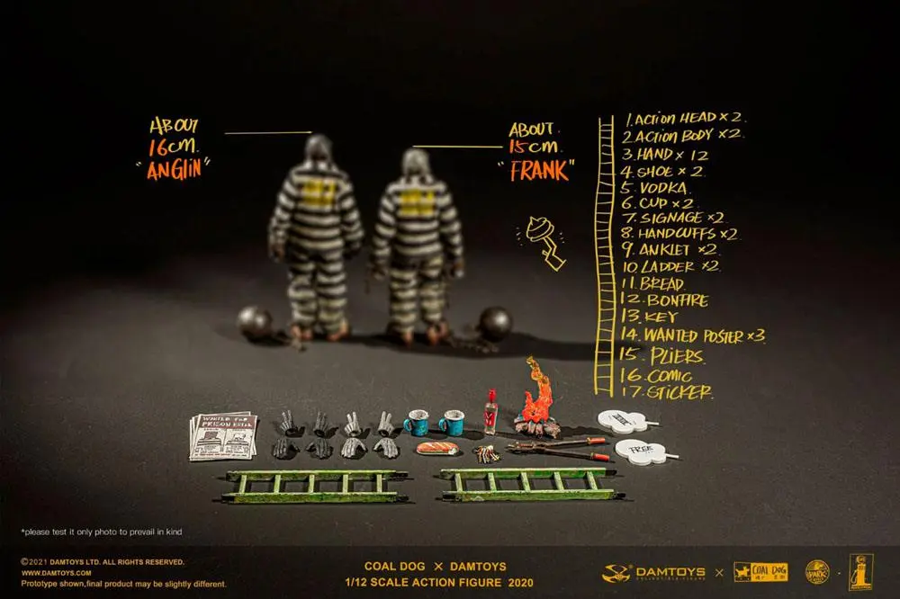 Coal Dog Death Gas Station Series 1/12 Freedom Brothers akciófigurák 15 cm termékfotó