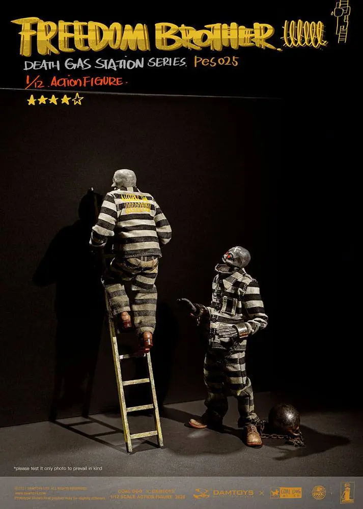 Coal Dog Death Gas Station Series 1/12 Freedom Brothers akciófigurák 15 cm termékfotó