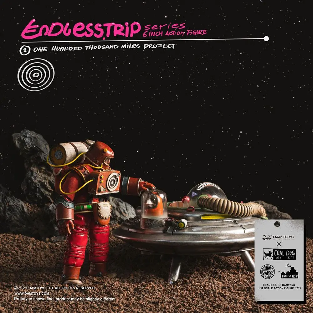 Coal Dog Endlesstrip Series One Hundred Thousand Miles Project akciófigura 15 cm termékfotó