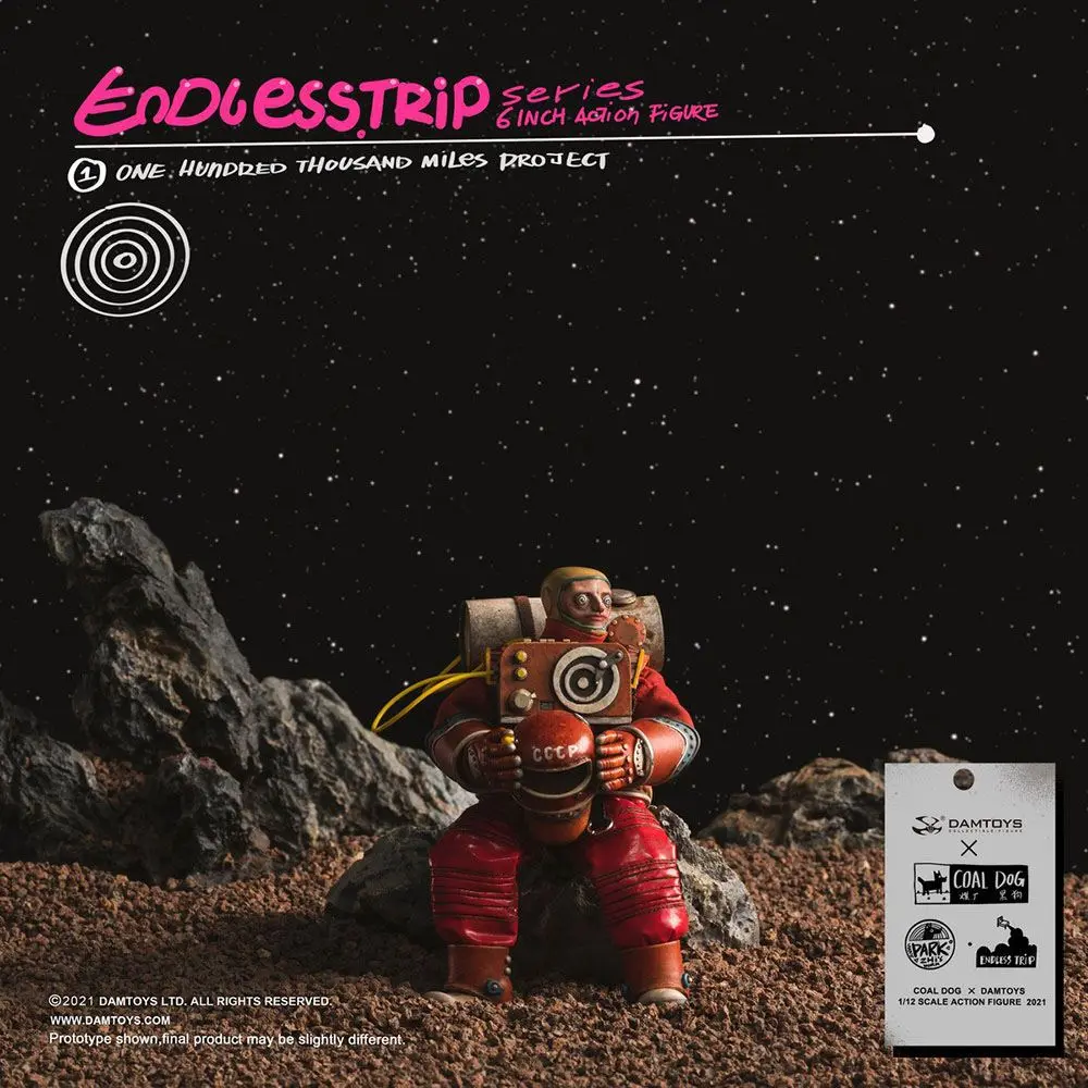 Coal Dog Endlesstrip Series One Hundred Thousand Miles Project akciófigura 15 cm termékfotó