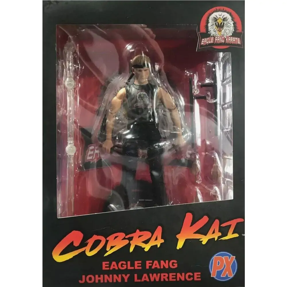 Cobra Kai Previews Exkluzív Johnny Lawrence Eagle figura 18cm termékfotó