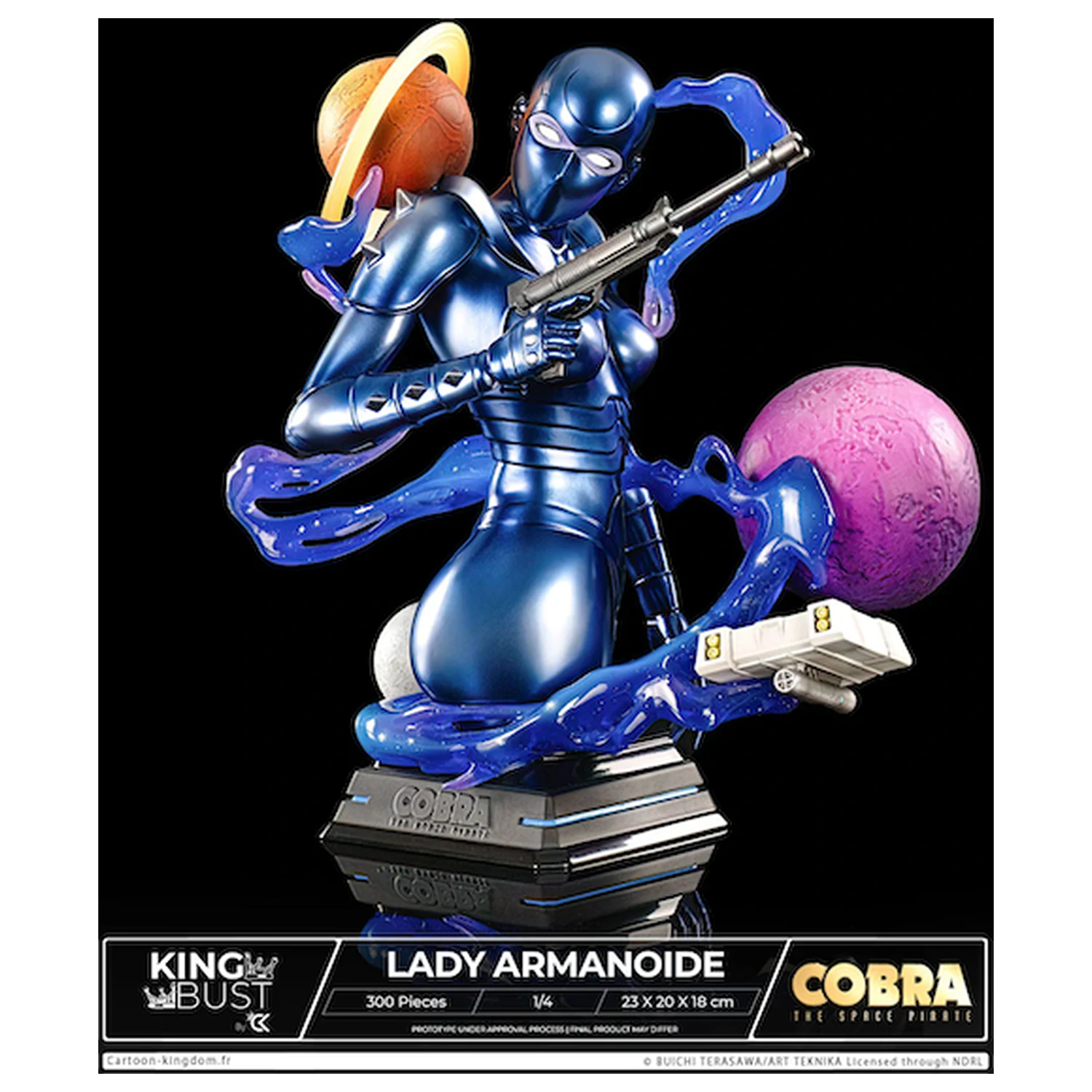 Cobra Lady Armanoide King mellszobor figura 1/4 23 cm termékfotó