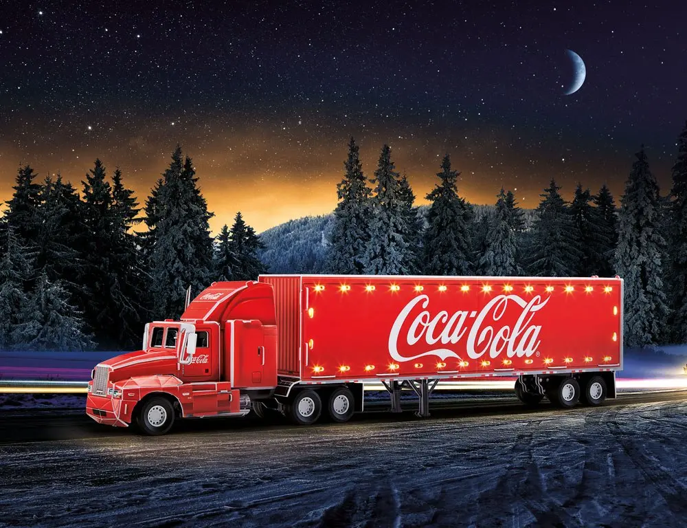 Coca-Cola Truck LED Edition 3D Puzzle termékfotó