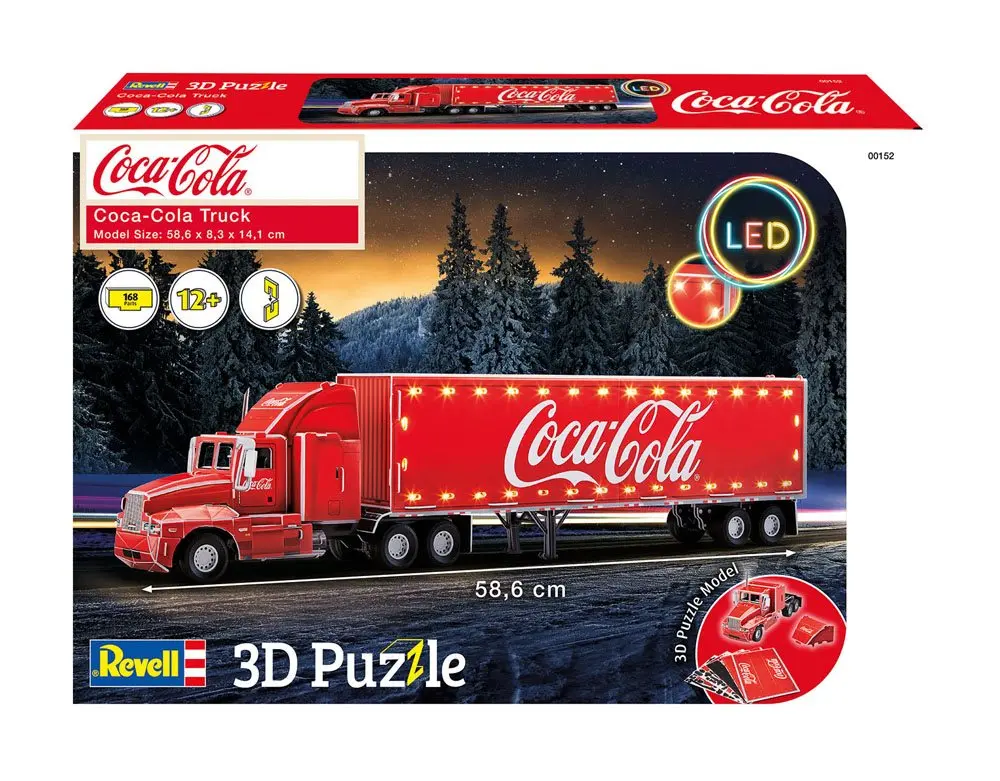 Coca-Cola Truck LED Edition 3D Puzzle termékfotó