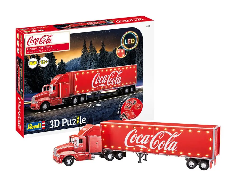 Coca-Cola Truck LED Edition 3D Puzzle termékfotó