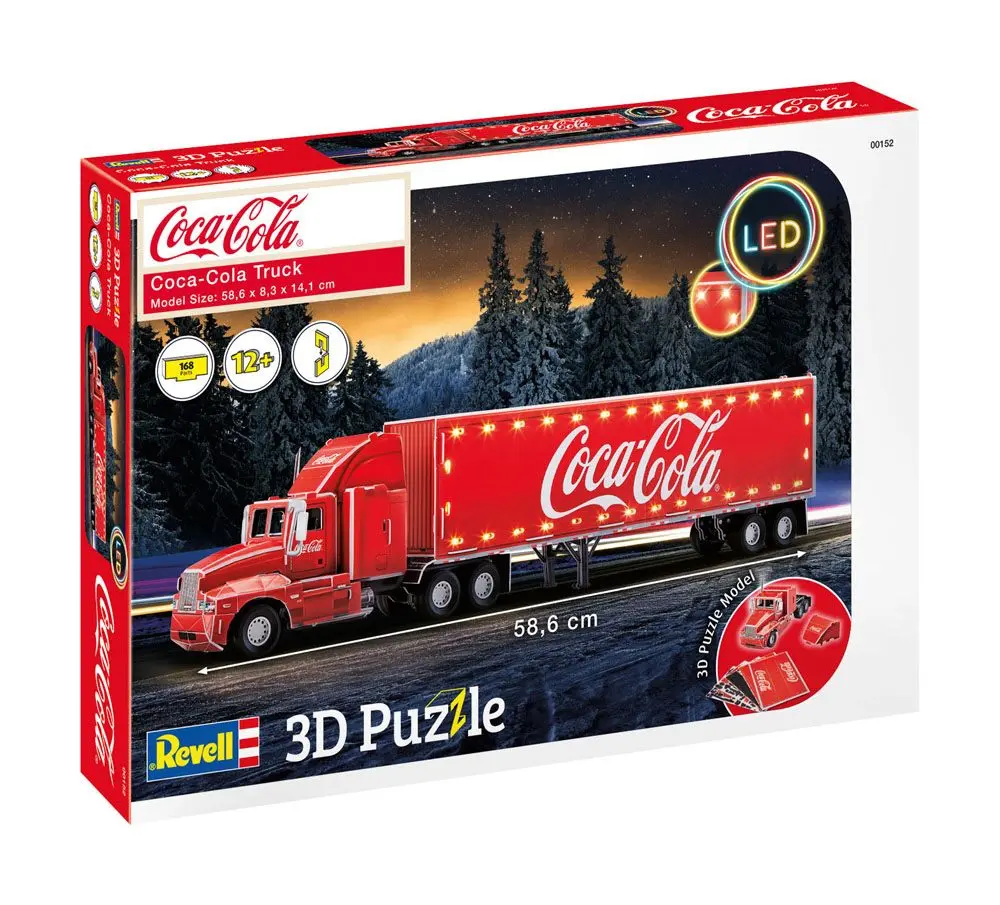 Coca-Cola Truck LED Edition 3D Puzzle termékfotó