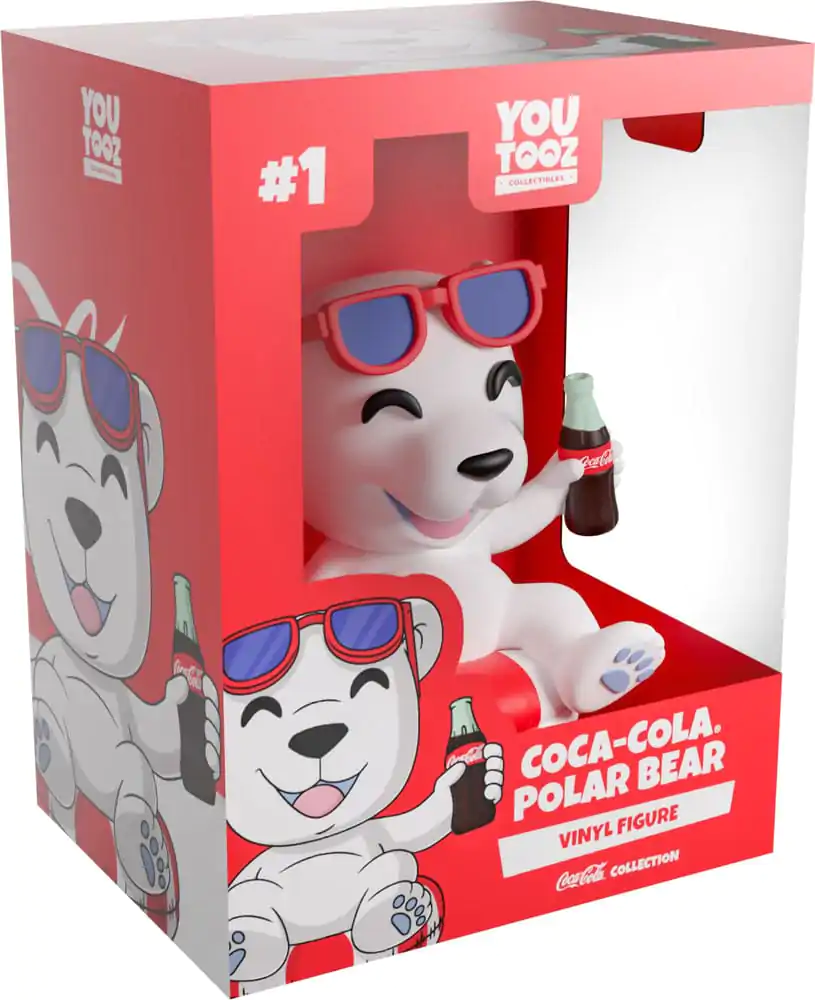 Coca-Cola Vinyl Figure Coca-Cola Polar Bear 8 cm termékfotó