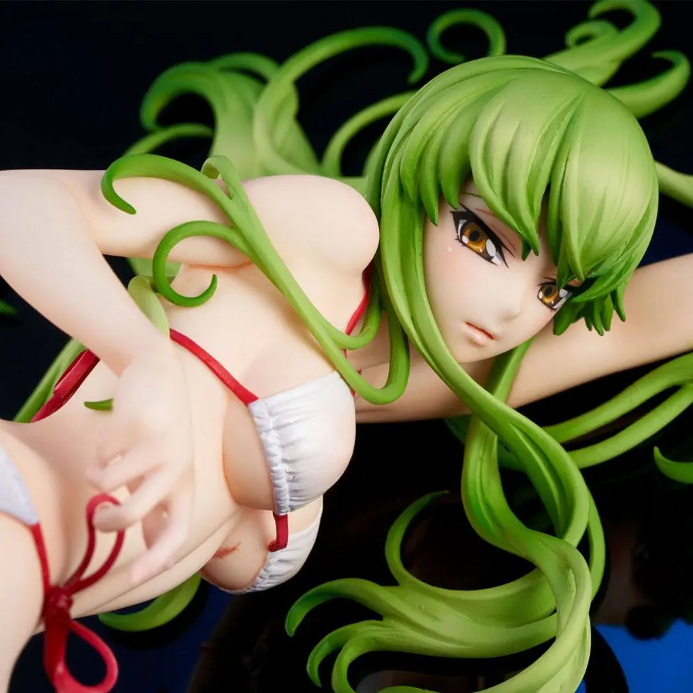 Code Geass Lelouch of the Rebellion C.C. Swimsuit Ver. PVC szobor figura 28 cm termékfotó