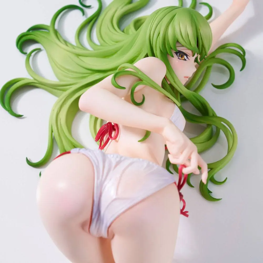 Code Geass Lelouch of the Rebellion C.C. Swimsuit Ver. PVC szobor figura 28 cm termékfotó