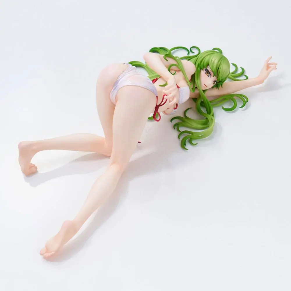 Code Geass Lelouch of the Rebellion C.C. Swimsuit Ver. PVC szobor figura 28 cm termékfotó