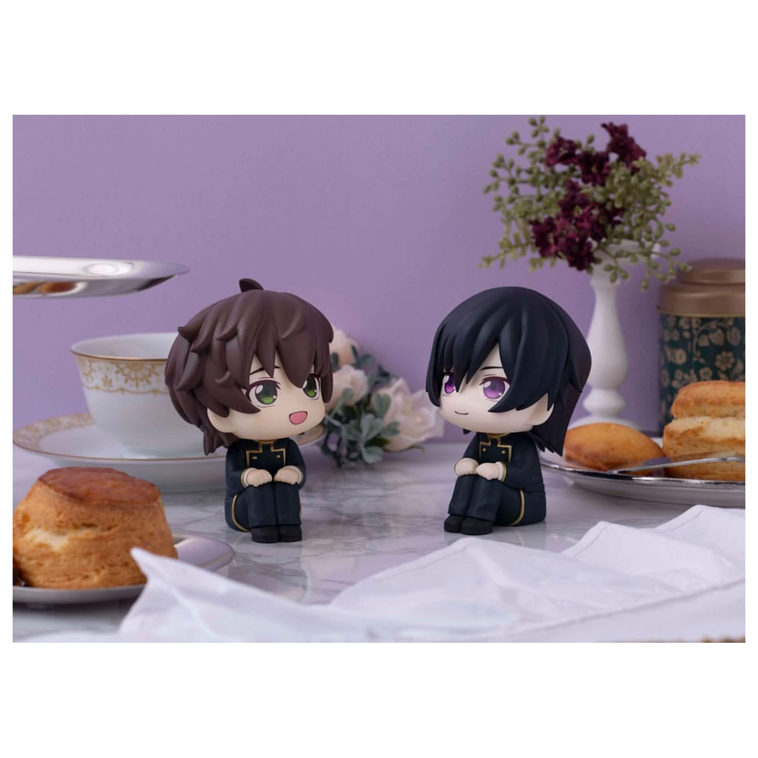 Code Geass Lelouch of the Rebellion Look Up Lelouch Lanpaerouge & Suzaku Kururugi (with gift) PVC szobor figura csomag 11 cm    termékfotó