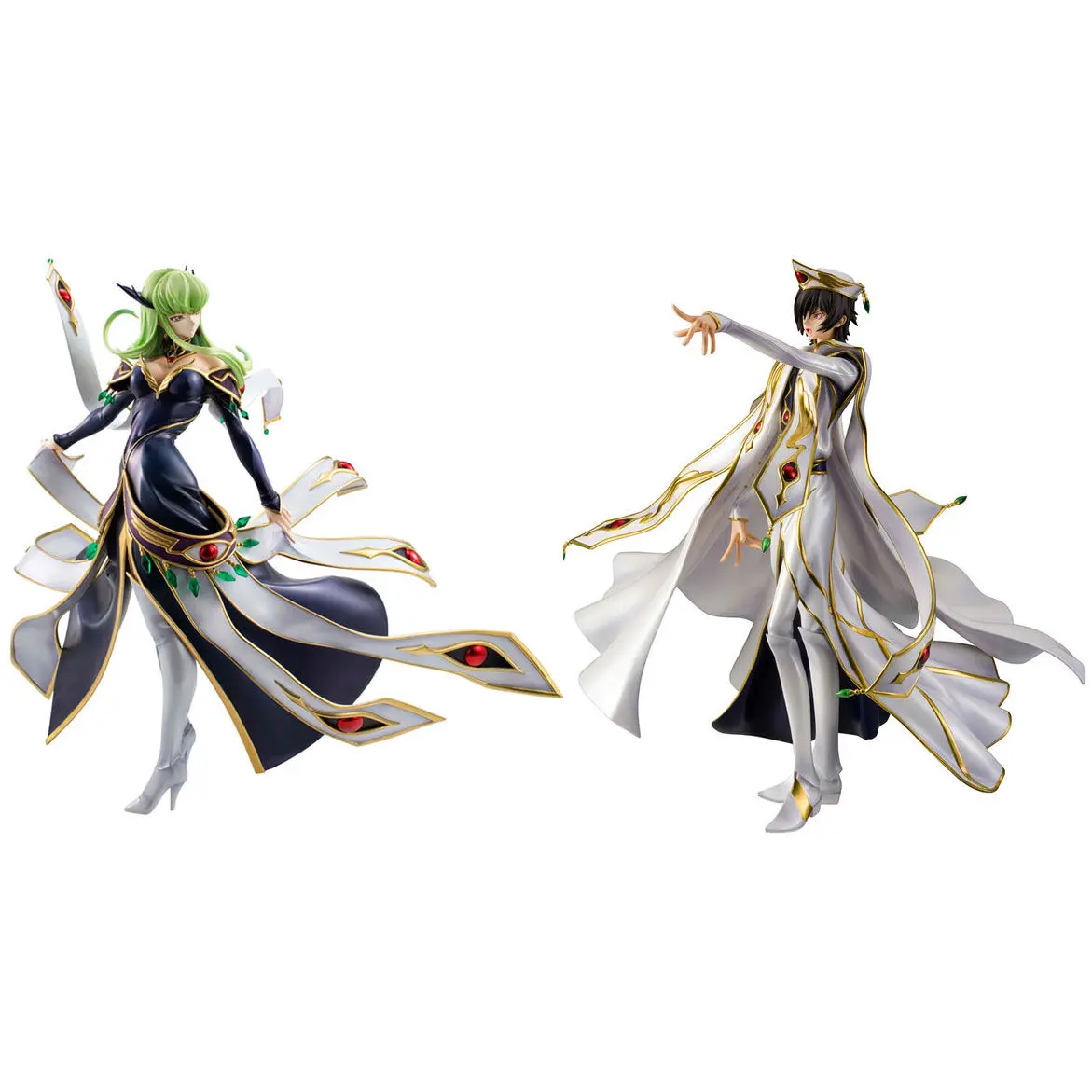 Code Geass Lelouch of the Rebellion Precious G.E.M. Lelouch Vi Britannian &amp; C.C figurák 23/26cm termékfotó