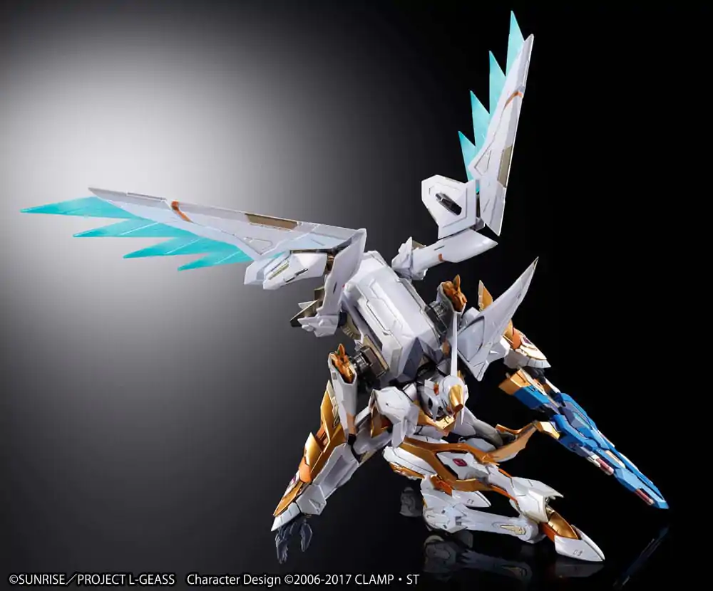 Code Geass: Lelouch of the Rebellion R2 Metal Build Dragon Scale Lancelot Albion akciófigura 18 cm termékfotó