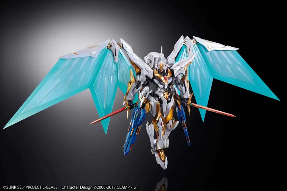 Code Geass: Lelouch of the Rebellion R2 Metal Build Dragon Scale Lancelot Albion akciófigura 18 cm termékfotó