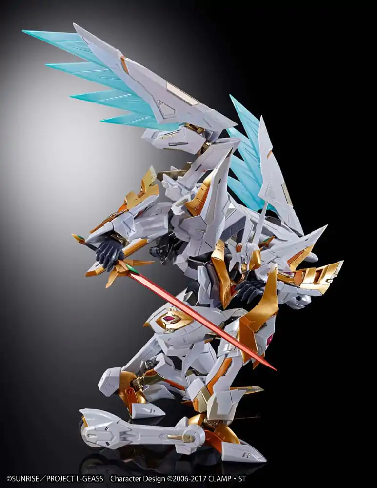 Code Geass: Lelouch of the Rebellion R2 Metal Build Dragon Scale Lancelot Albion akciófigura 18 cm termékfotó