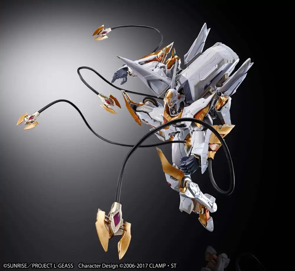 Code Geass: Lelouch of the Rebellion R2 Metal Build Dragon Scale Lancelot Albion akciófigura 18 cm termékfotó