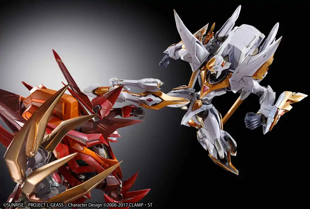 Code Geass: Lelouch of the Rebellion R2 Metal Build Dragon Scale Lancelot Albion akciófigura 18 cm termékfotó