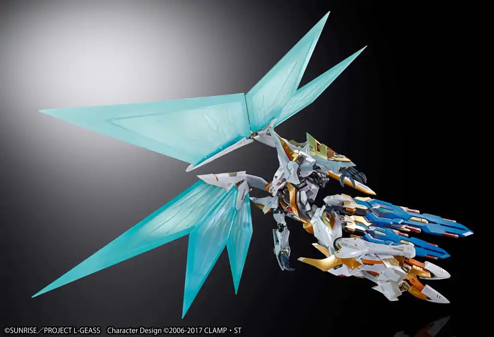 Code Geass: Lelouch of the Rebellion R2 Metal Build Dragon Scale Lancelot Albion akciófigura 18 cm termékfotó