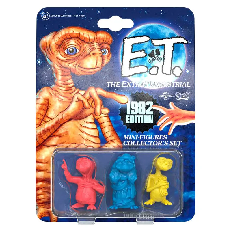 Collector Set Glowing 1982 E.T. The Extra-Terrestrial 3db-os figura csomag termékfotó