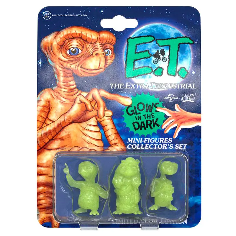 Collector Set Glowing Edition E.T. The Extra-Terrestrial 3db-os figura csomag termékfotó