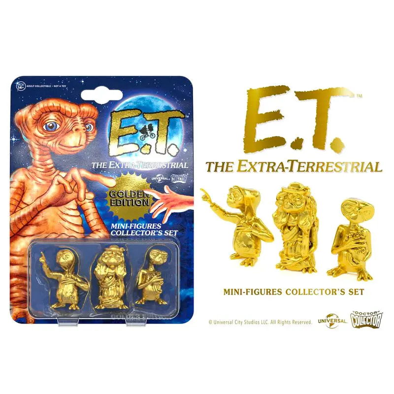 Collector Set Golden Edition E.T. The Extra-Terrestrial 3db-os figura csomag termékfotó