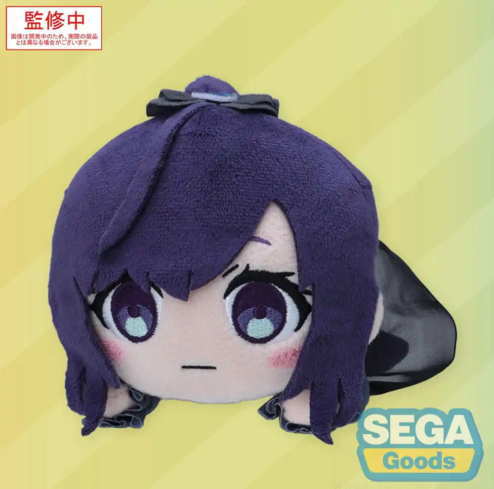 COLORFUL STAGE! The Movie: A Miku Who Can&#039;t Sing Nesoberi Lay-Down Asahina Mafuyu plüss figura 16 cm termékfotó