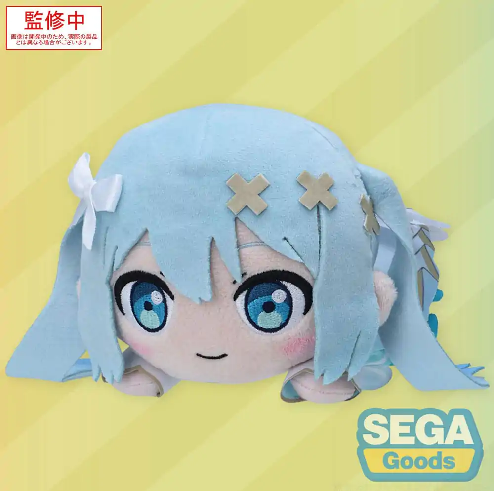COLORFUL STAGE! The Movie: A Miku Who Can&#039;t Sing Nesoberi Lay-Down Hatsune Miku Unshuttered Sekai plüss figura 16 cm termékfotó