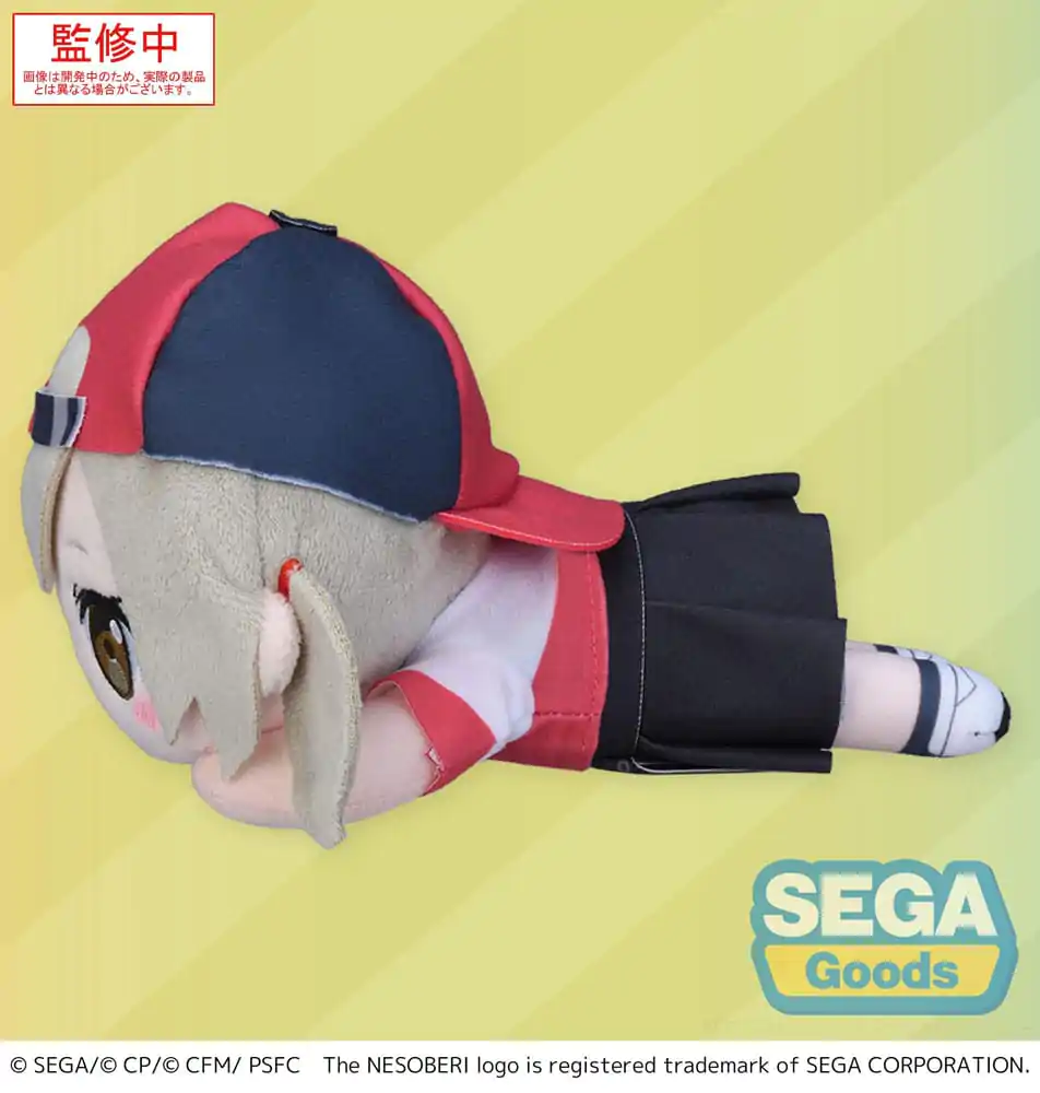 COLORFUL STAGE! The Movie: A Miku Who Can&#039;t Sing Nesoberi Lay-Down plüss figura Azusawa Kohane 16 cm termékfotó