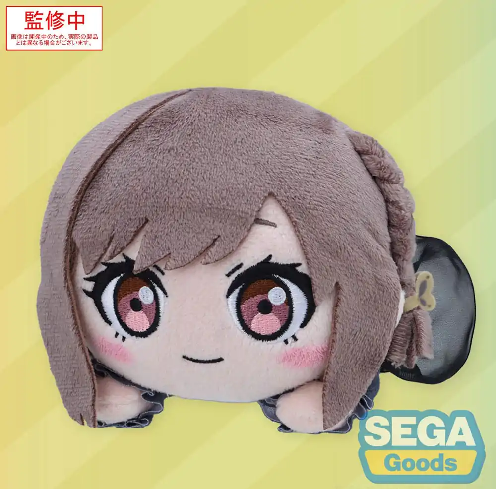 COLORFUL STAGE! The Movie: A Miku Who Can't Sing Nesoberi Lay-Down Shinonome Ena plüss figura 16 cm termékfotó