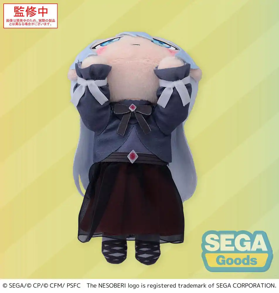 COLORFUL STAGE! The Movie: A Miku Who Can&#039;t Sing Nesoberi Lay-Down Yoisaki Kanade plüss figura 16 cm termékfotó