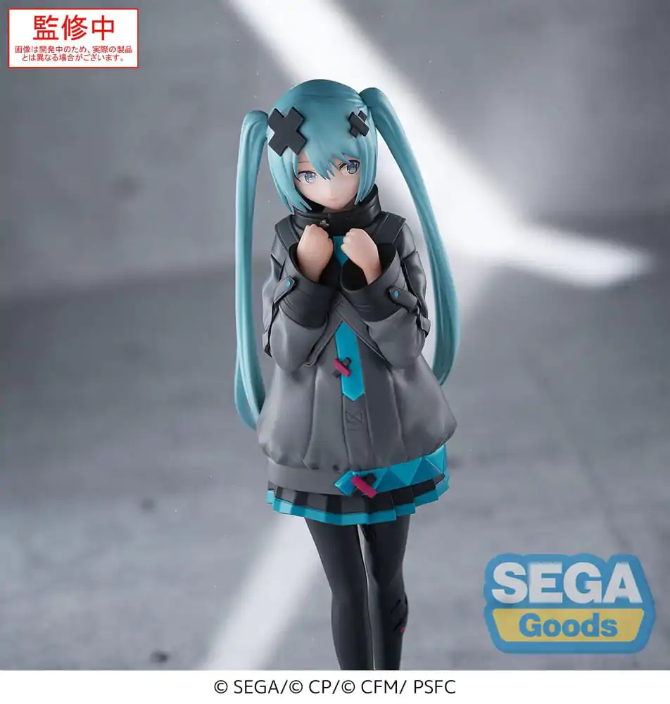 Colorful Stage! The Movie: A Miku Who Can´t Sing Luminasta Shuttered Sekai Hatsune Miku PVC szobor figura 20 cm termékfotó