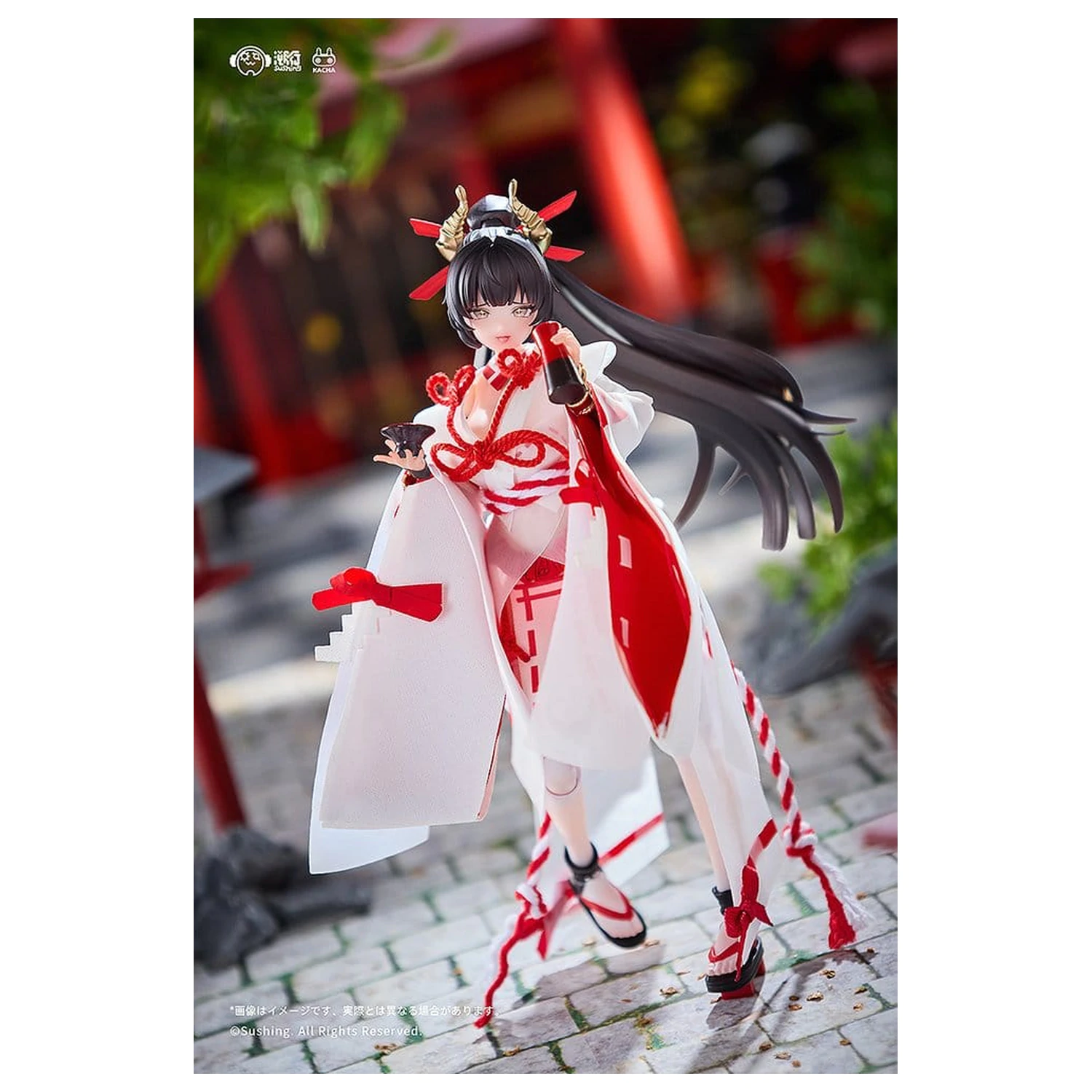 Combat Priestess 1/12 Sakura Uefuji akciófigura 15 cm   termékfotó