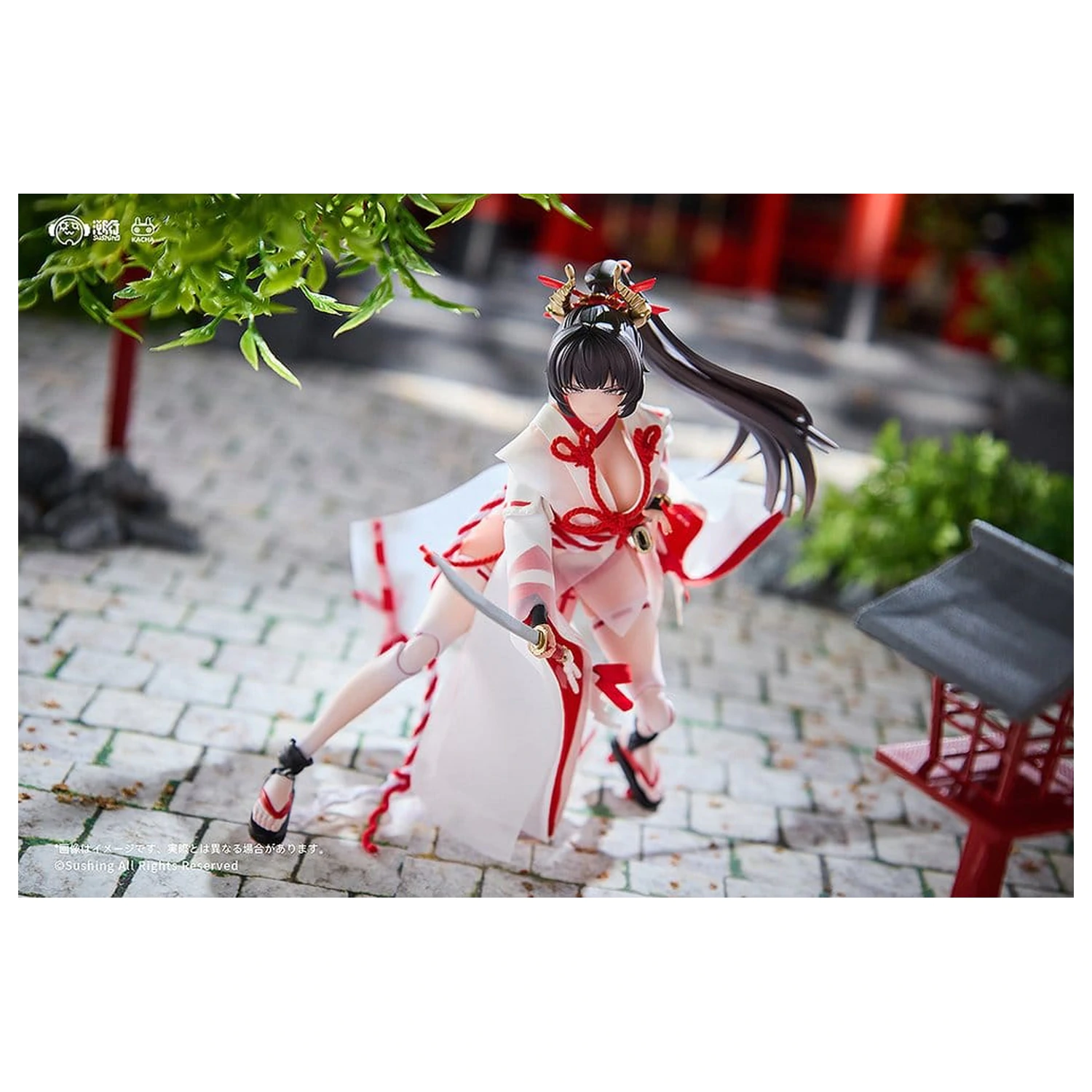 Combat Priestess 1/12 Sakura Uefuji akciófigura 15 cm   termékfotó